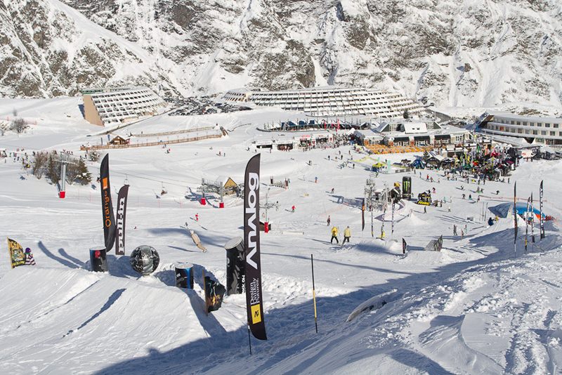 Piau Engaly, Pyrenees, France skiing