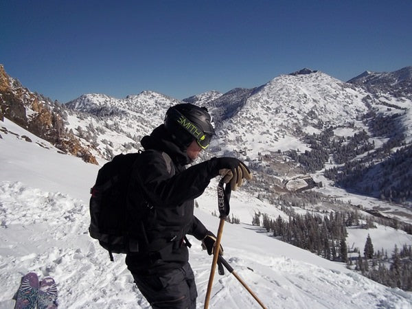 Top of Little Cottonwood Canyon Utah