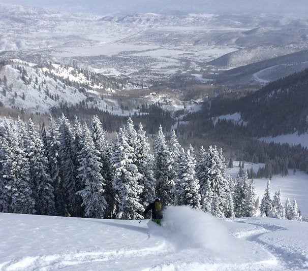 Soul Patch skiing Canyons Backcountry