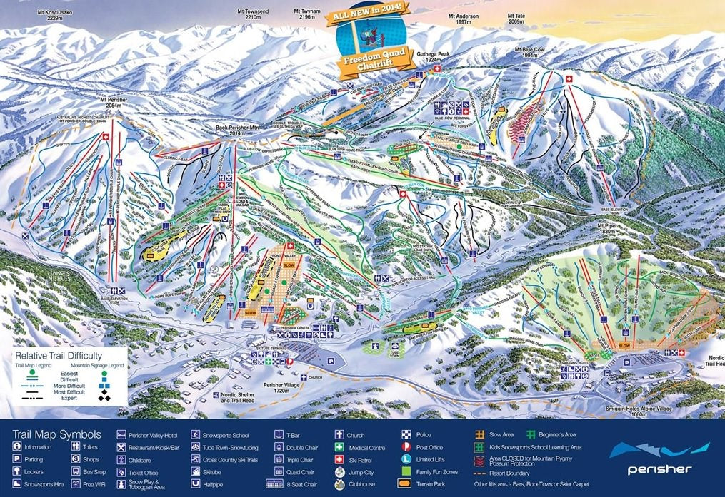 perisher trail map