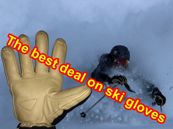best deal on ski gloves