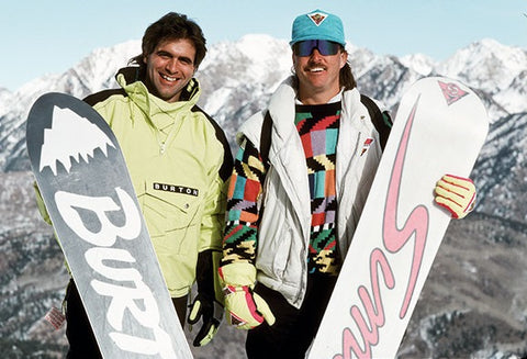 Jake Burton & Tom Sims history of snowboarding