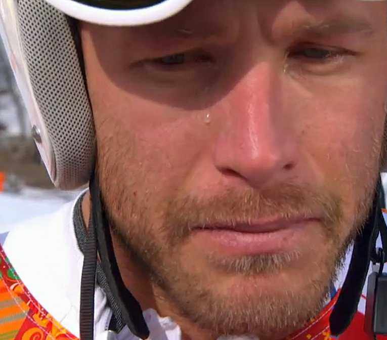 Crying skiing cry