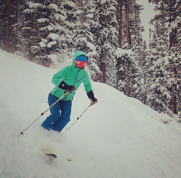 skiing colorado powder