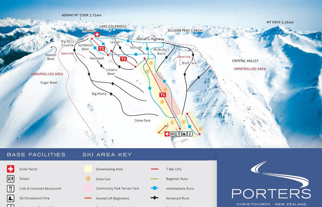 Porters Trail Map