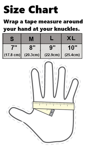 Hestra Glove Size Chart