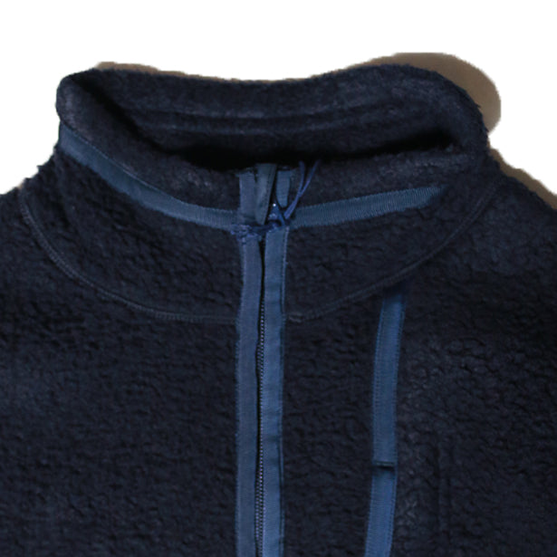 PORTER CLASSIC FLEECE SHIRT JACKET ポータークラシック フリース シャツ ジャケット（NAVY）[PC-0