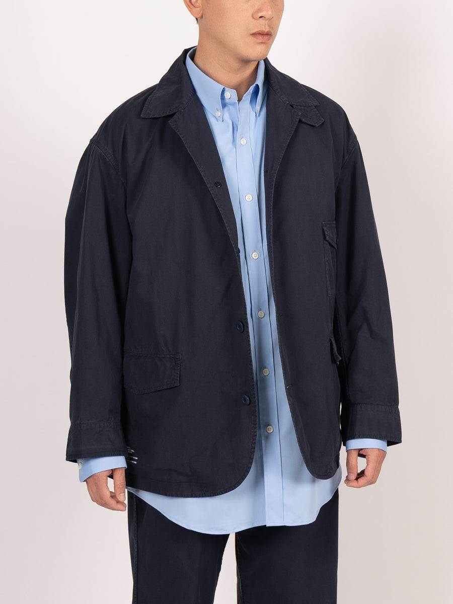 FreshService Overdyed Left Twill Engineer Jacket (Navy)