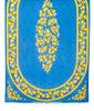 "Citron" Rectangle COATED Cotton Tablecloth (Placed Pattern)
