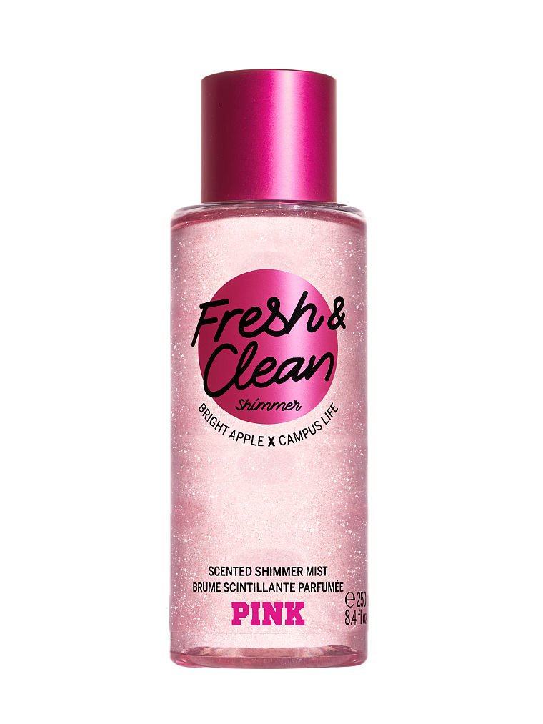 body splash pink fresh & clean victoria's secret