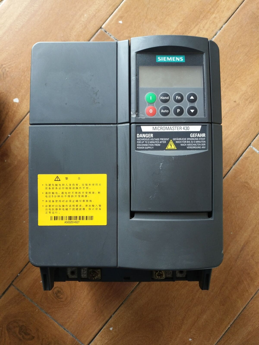 1pc Siemens MM430 inverter 380V/7.5KW 6SE6430-2UD27-5CA0 in good condition 