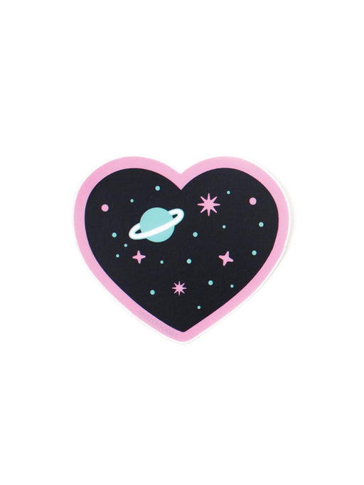 I Heart Space Sticker | Water Resistant Sticker USA | Light Years Jewelry