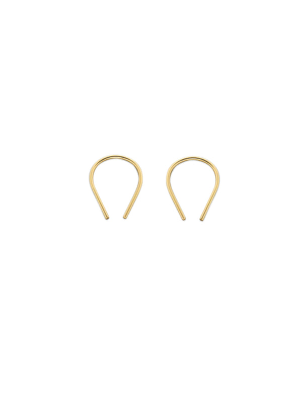 Minimalist Ear Threads | Sterling Silver Gold Fill Niobium | Light Years