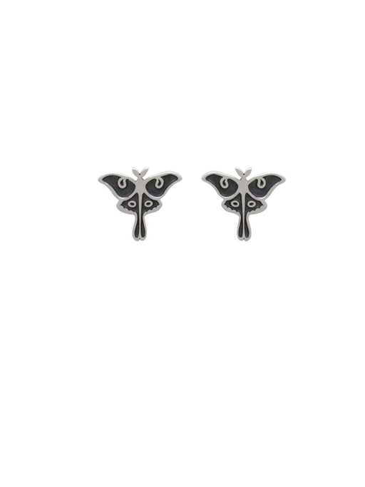 Luna Moth Butterfly Posts | Sterling Silver Stud Earrings | Light Years