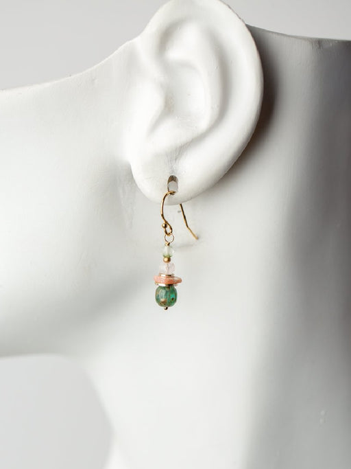 Fresh Peonies Dangles by Anne Vaughan | 14kt Gold Filled | Light Years