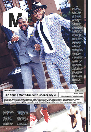 Geezer Style for Young Guys. Image source: GQ Magazine