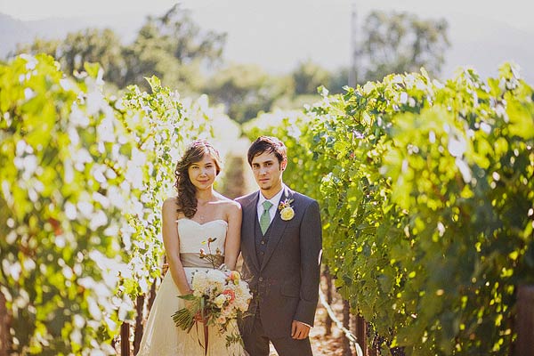 Kendelle Scott Wedding in Napa Valley. Image source: ruffledblog.com