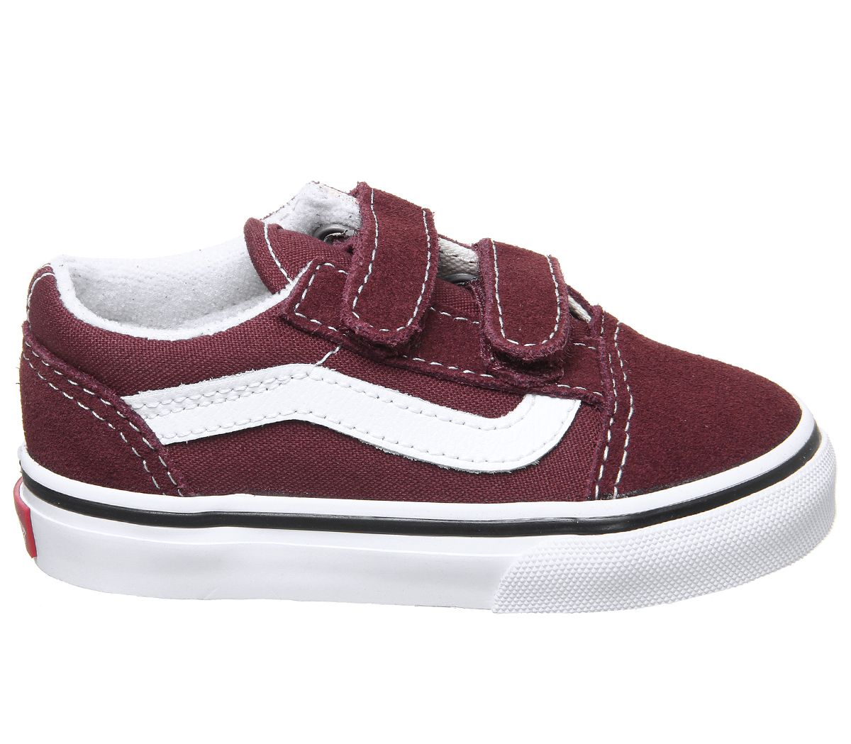 toddler vans burgundy