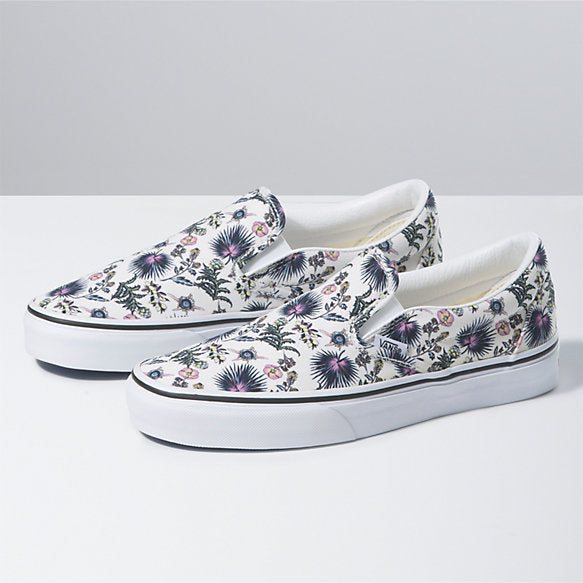 vans slip on paradise floral