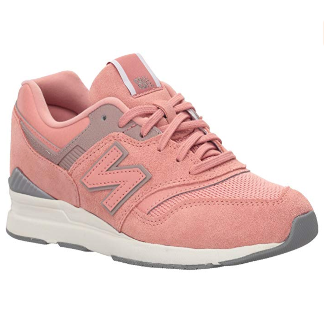 Mirilla Teseo cemento New Balance Womens 697 Fashion Trainers - Pink – The Foot Factory