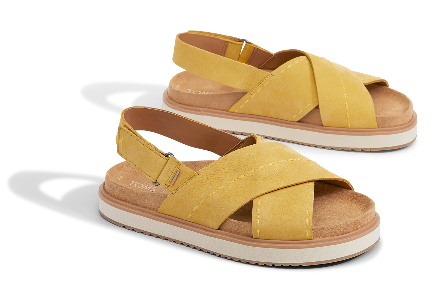 toms yellow sandals