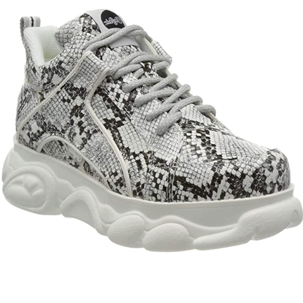 Buffalo Corin Trainers - Snake Print – The Foot Factory