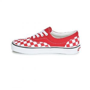 red van checkerboard