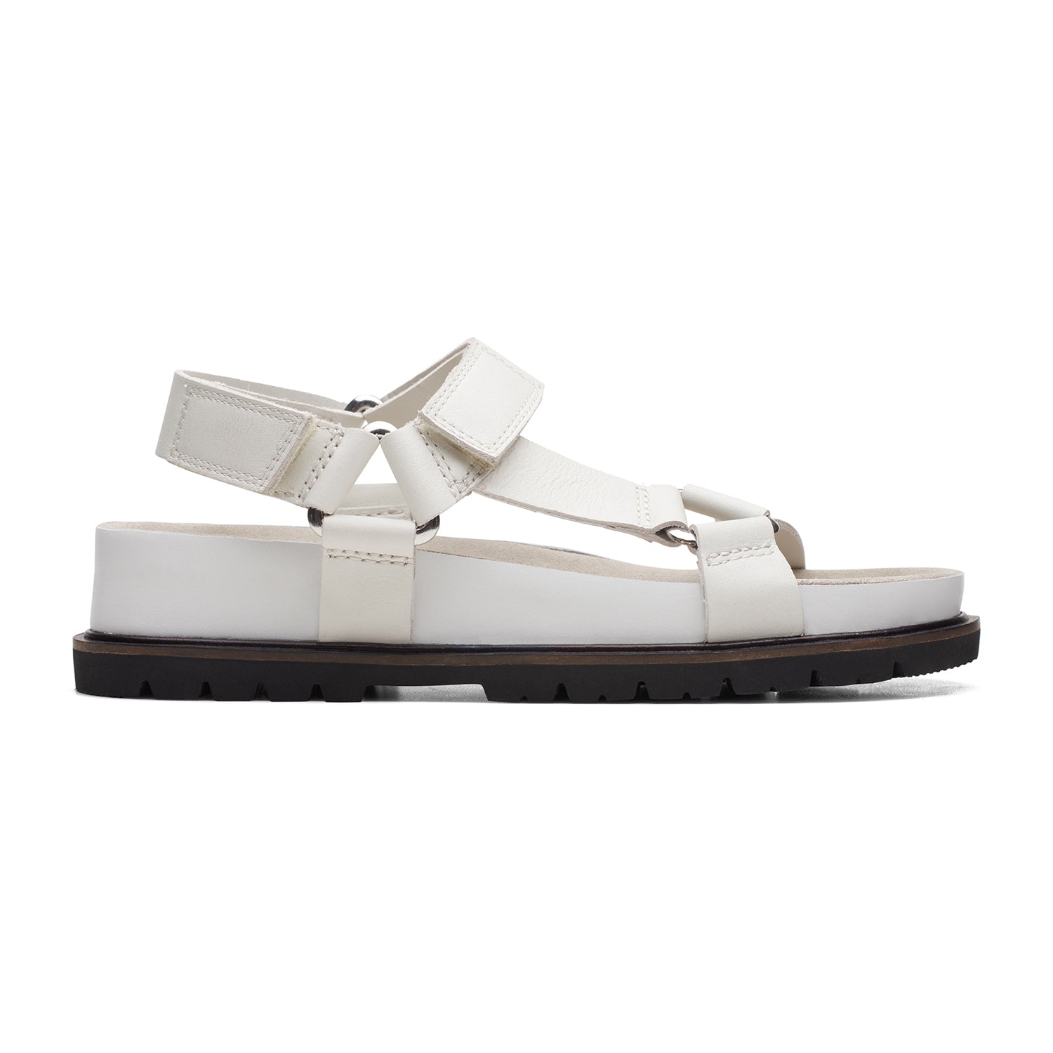 Womens - Orianna Sporty, White Leather / / D (Standard