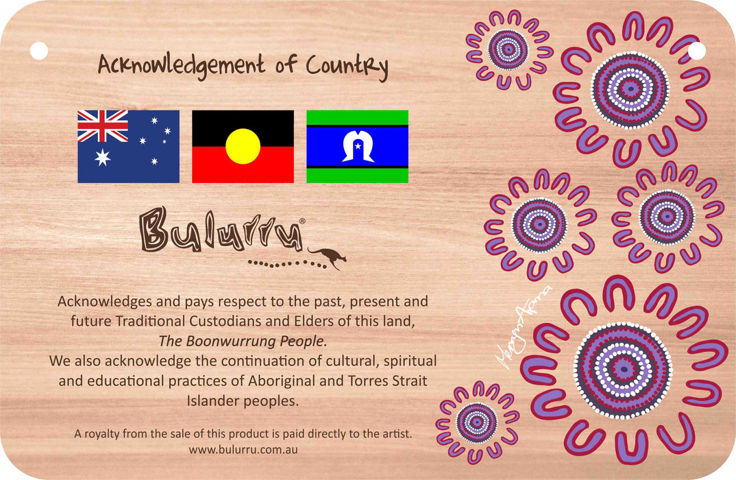 Customised Acknowledgement of Country - 287mm x 187mm