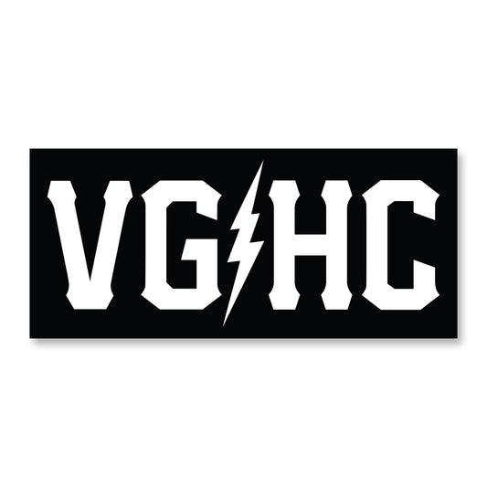 VGHC Bumper Sticker - Black - Accessories - Lifetipsforbetterliving