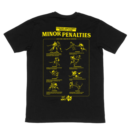 Minor Penalties Heavyweight Tee -  - Men's T-Shirts - Lifetipsforbetterliving