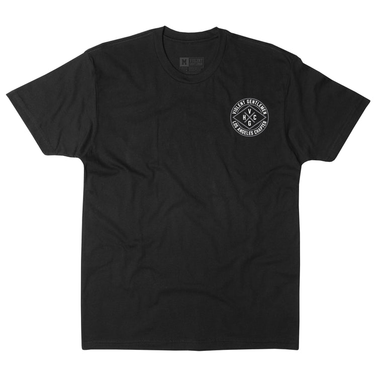 Los Angeles Chapter HC Premium Tee - Black - Men's T-Shirts - Lifetipsforbetterliving