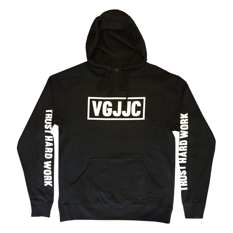 VGJJC Box Pullover Hood - Black - Men's Fleece Tops - Lifetipsforbetterliving