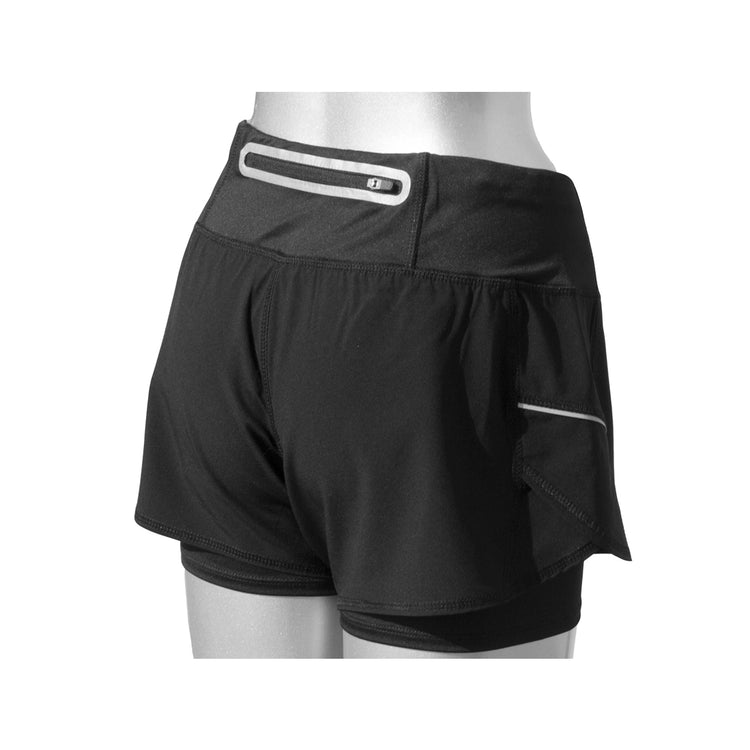 Foundation Womens 2-in-1 Athletic Shorts -  - Women's Bottoms - Lifetipsforbetterliving