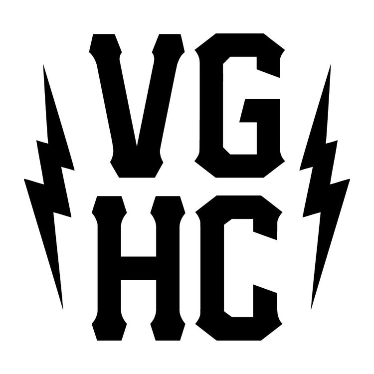VGHC Stacked Die Cut Sticker - black - Accessories - Lifetipsforbetterliving