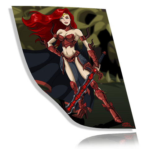 Unarmored Gravelyn Collector Print