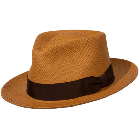 Levine Bogart Authentic Panama Fedora TOAST