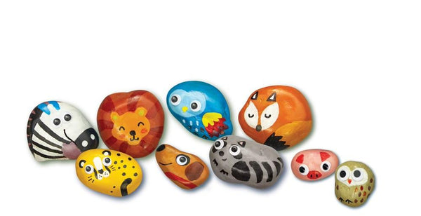 4M Magical Animal Rock Painting for Kids 5 years 