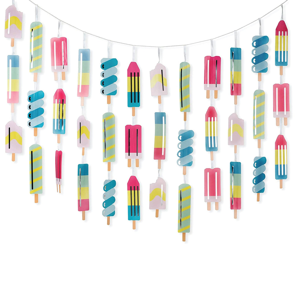 Popsicle Party Garland Celebrate We Will