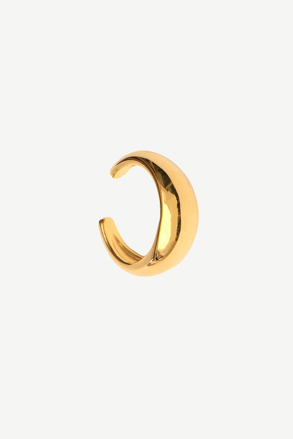 over Is voering Classic Dome Ear Cuff - Goud – The Spice of Life