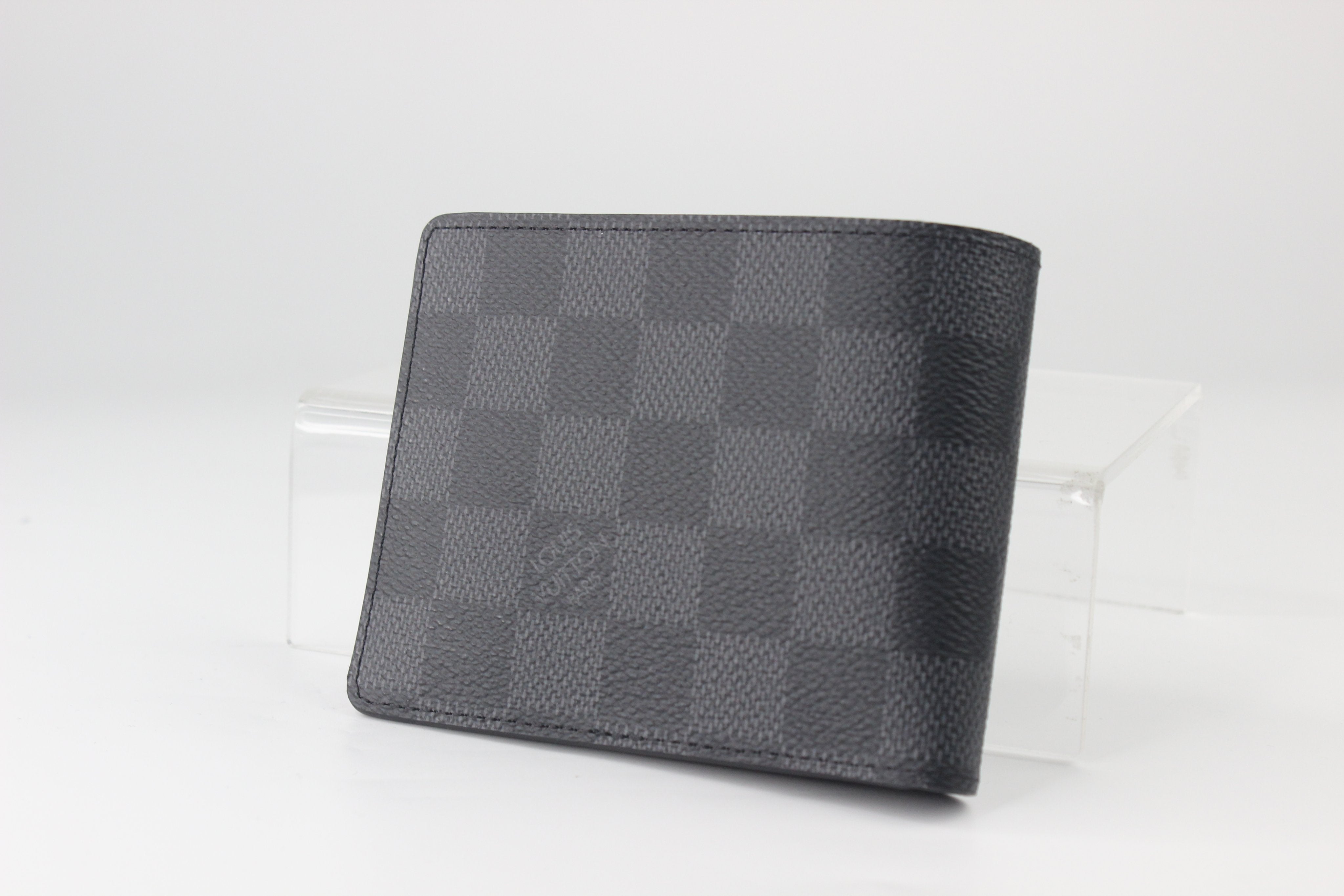 LOUIS VUITTON DAMIER GRAPHITE CANVAS MULTIPLE WALLET | N62663