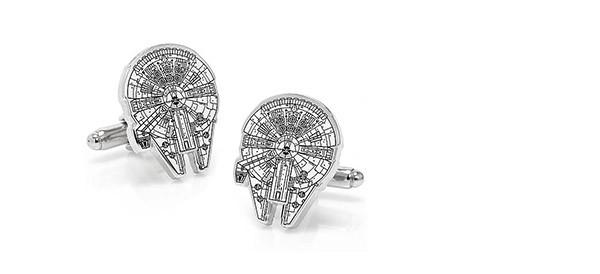 millenium falcon cufflinks