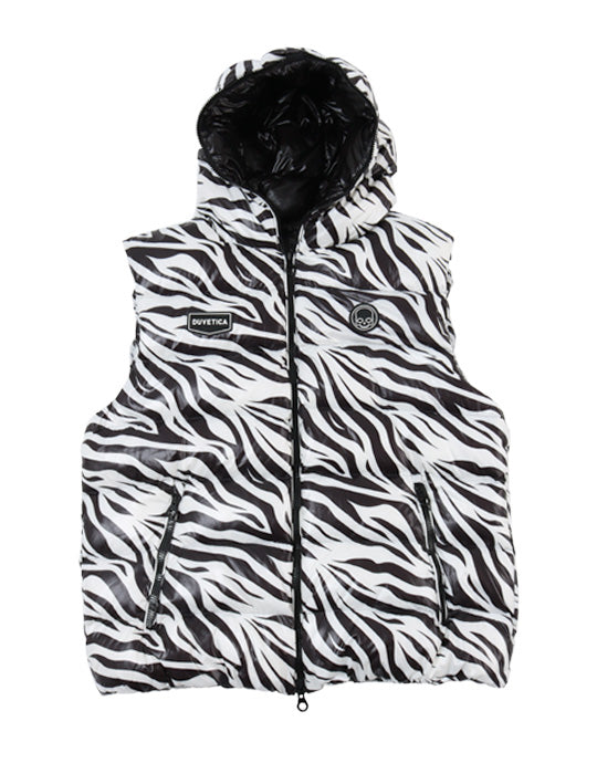 DUVETICA×HYDROGEN》ゼブラダウンベスト / ZEBRA DOWN VEST