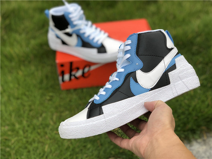 sacai x nike blazer blue