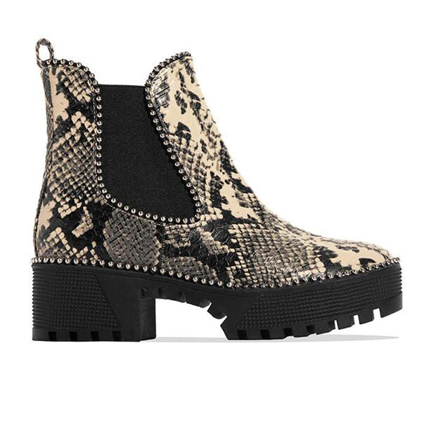 animal print platform boots