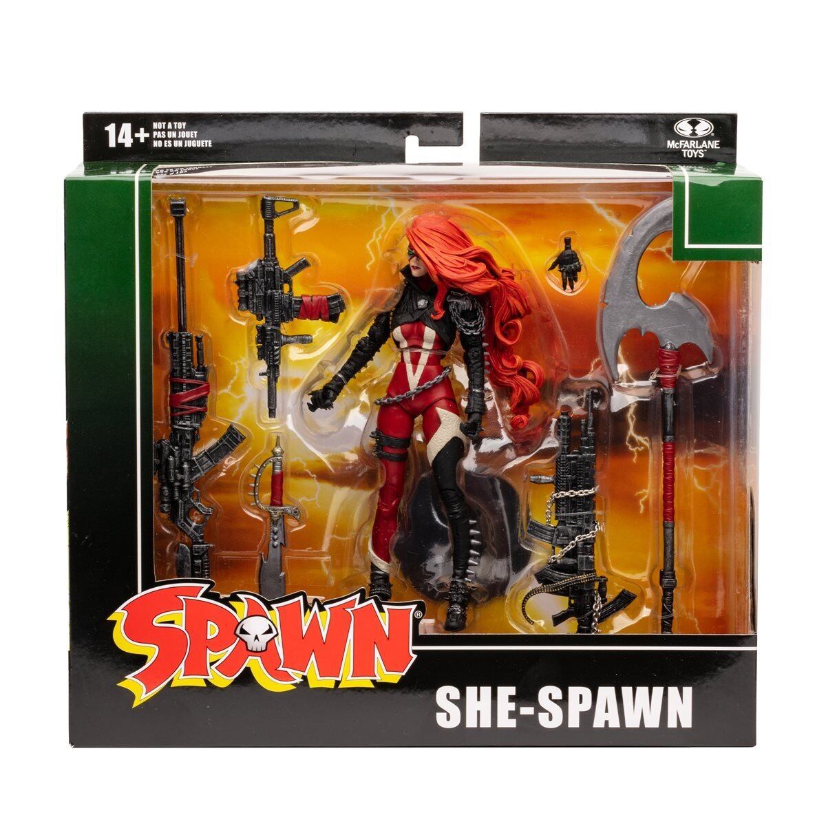 SPAWN スポーン 7インチ DX アクション フィギュア セット 爆安