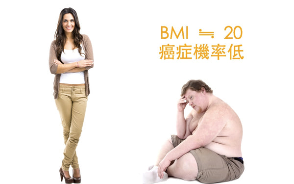 保持BMI，遠離癌症