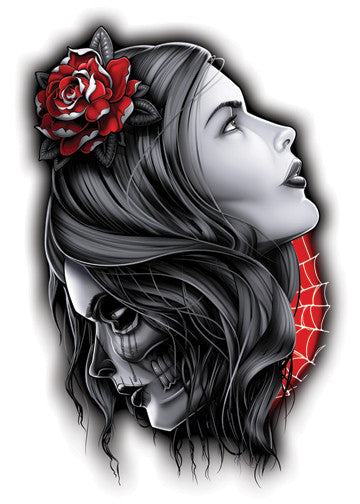black and red tattoo designs