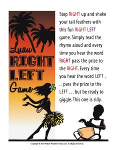 Luau Party Games Pack – Printable Games