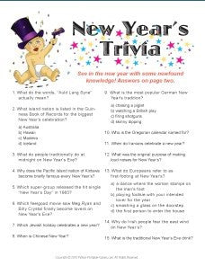 New Years Eve Trivia Game Free Printable - Mom Always Finds Out